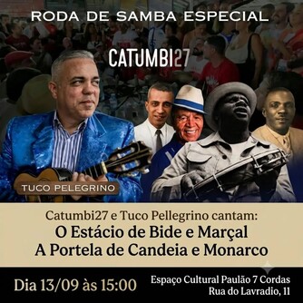 Catumbi 27 convida Tuco Pellegrino - 13/09/26 (foto do evento)