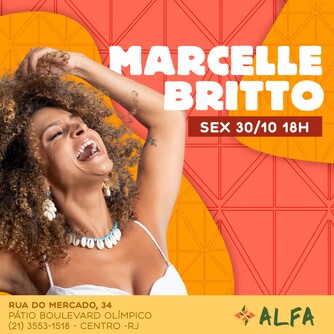 Marcelle Britto no Alfa - 30/10/26 (foto do evento)