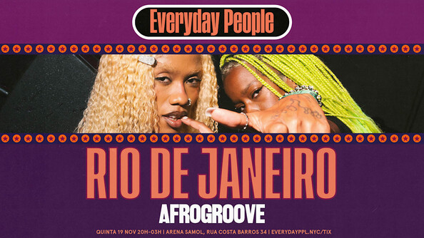 Everyday People Rio 2026 Com Afrogroove E Amigos (foto do evento)