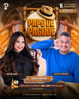 Papo de Pagode no Palco Padano - 16/09/26 (foto do evento)