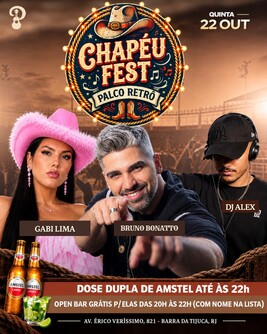 Chapéu Fest Palco Retrô - 22/10/26 (foto do evento)