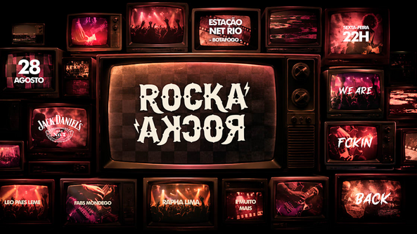 Rocka-Rocka | We Are Fckin' Back | Estação Net Rio (foto do evento)