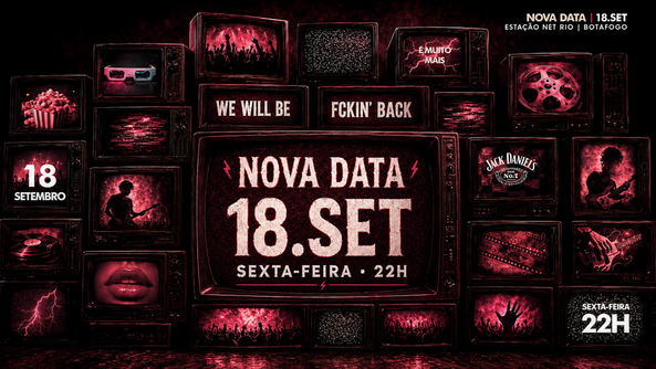 Rocka-Rocka | We Are Fckin' Back | Estação Net Rio (foto do evento)