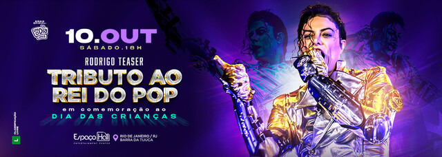 Rodrigo Teaser - Tributo ao Rei do POP (foto do evento)