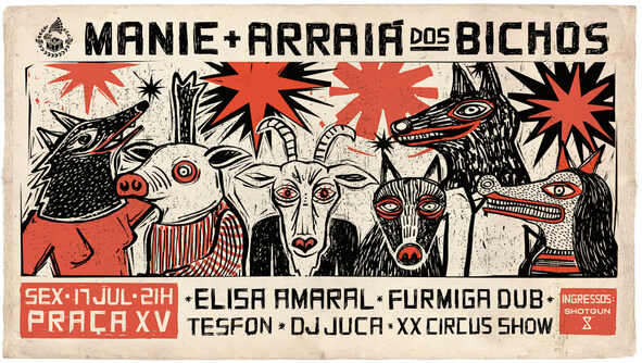 Manie E O Arraiá Dos Bichos (foto do evento)