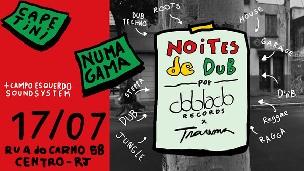Noites De Dub Convida Numa Gama + Campo Esquerdo Soundsystem (foto do evento)