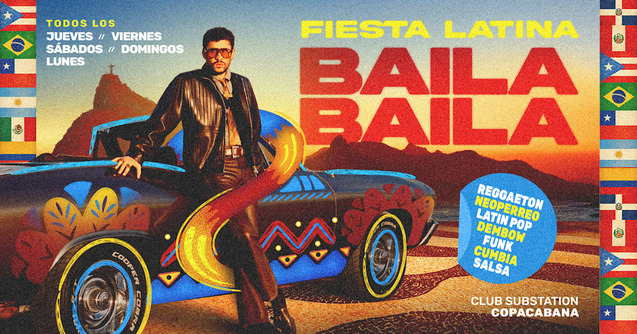 Fiesta Latina Baila Baila | Baile De Reggaeton 27 Julio (foto do evento)
