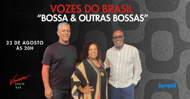 Vozes do Brasil no show "Bossa & Outras Bossas" (foto do evento)