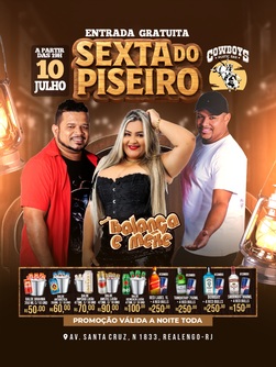 Sexta do Piseiro - 10/07/26 (foto do evento)