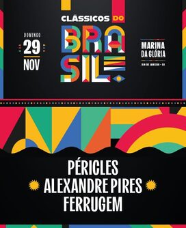 Clássicos do brasil / alexandre pires + péricles + ferrugem (foto do evento)