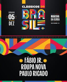 Clássicos do brasil / fábio jr + roupa nova + paulo ricardo (foto do evento)