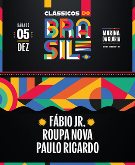 Clássicos do brasil / fábio jr + roupa nova + paulo ricardo (foto do evento)