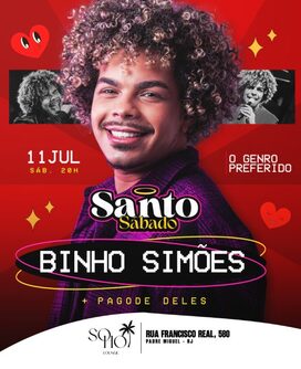 Binho Simões - CORTESIA ATÉ ÀS 23h00 (foto do evento)