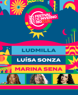 Festival de inverno rio 2026 i ludmilla + luísa sonza + marina sena (foto do evento)