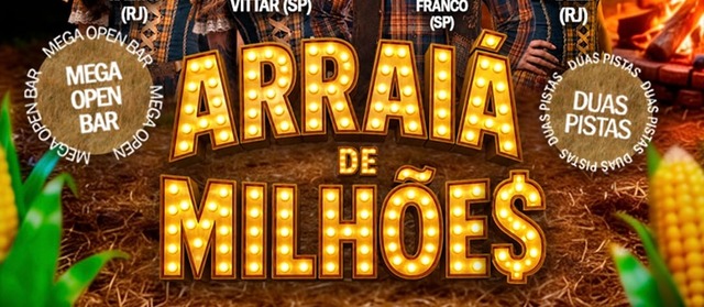 Save - Arraia De Milhões | Open Bar | 2 Pistas (foto do evento)