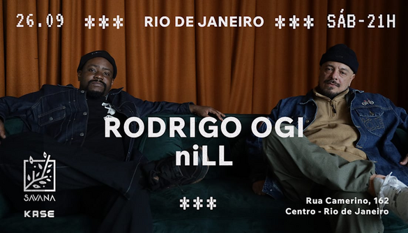 Rodrigo Ogi E Nill - Manual Para Não Desaparecer (foto do evento)