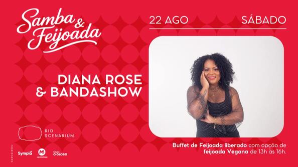 Samba & feijoada com diana rose & bandashow no rio scenarium 22.08 (foto do evento)
