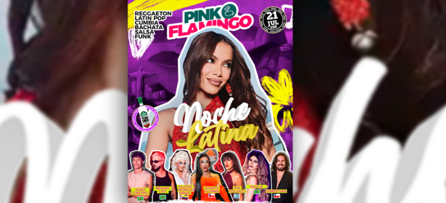 Pink Flamingo |Noche Latina |Terça 21 de Julho (foto do evento)