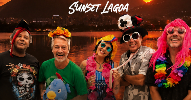 Tbt rock sunset lagoa | banda pop 80 | rodrigo candelot | guto bastos | mandarim lagoa (foto do evento)