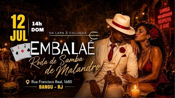 Roda de Samba Embalaê - Canta pra Malandro (foto do evento)