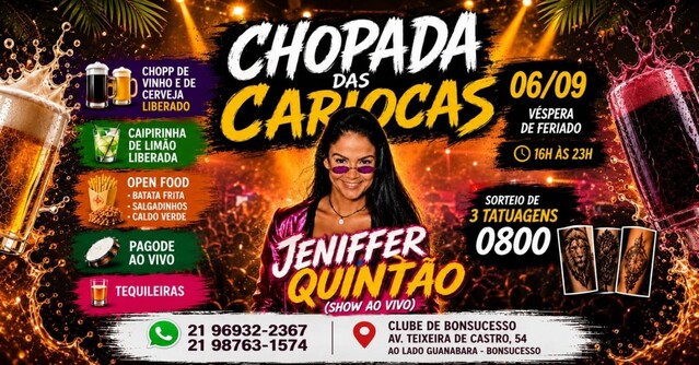 Chopada das cariocas (foto do evento)