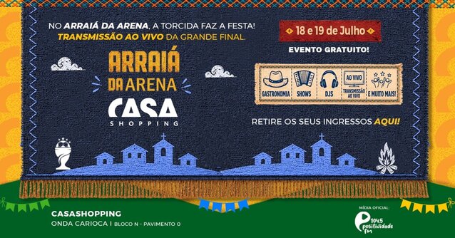 Arraiá da Arena CasaShopping (foto do evento)