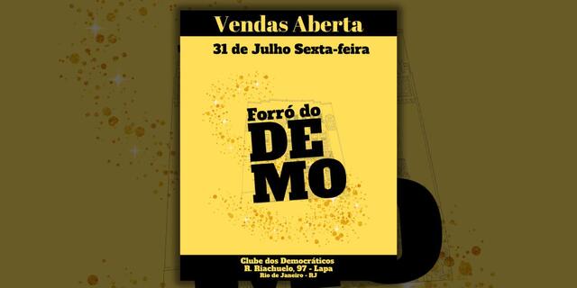 ESTRÉIA - Forró do Demo (foto do evento)