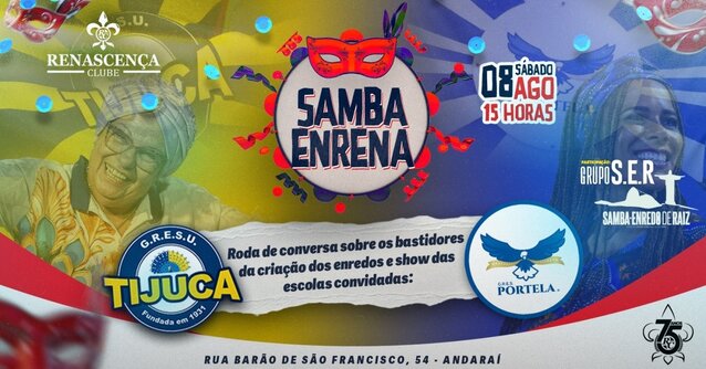 Samba EnRENA (foto do evento)