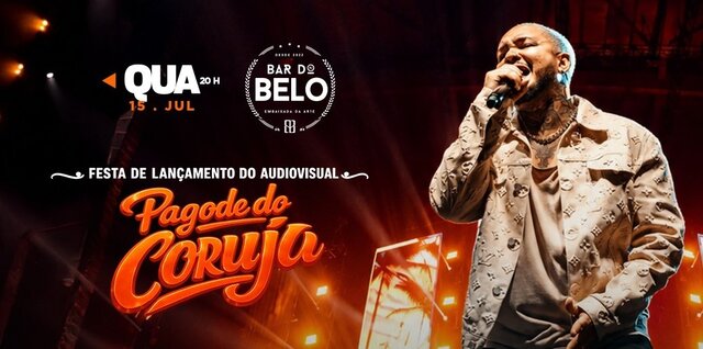 Bar do belo apresenta: pagode do coruja (festa de lançamento do audiovisual) (foto do evento)