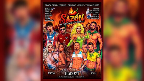 Black Cat: SAZÓN| Sexta, 17 de julho - 23h (foto do evento)