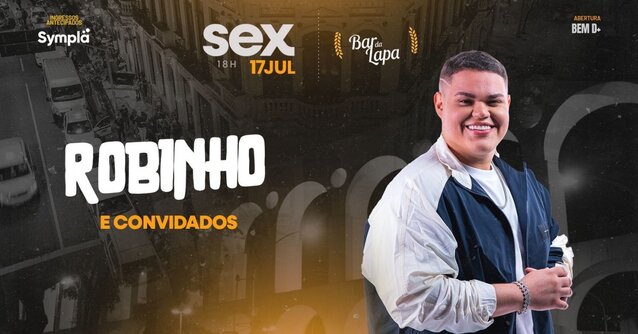 Robinho e convidados no bar da lapa (foto do evento)