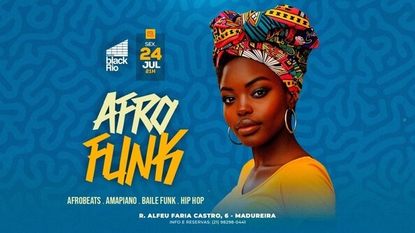 AFROFUNK : Afrobeats, Funk, Hip Hop (foto do evento)