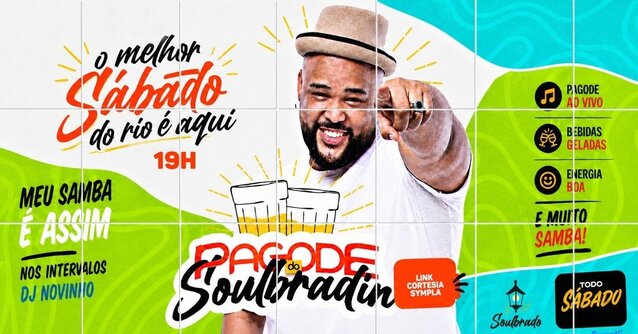 Pagode do soulbradin (foto do evento)