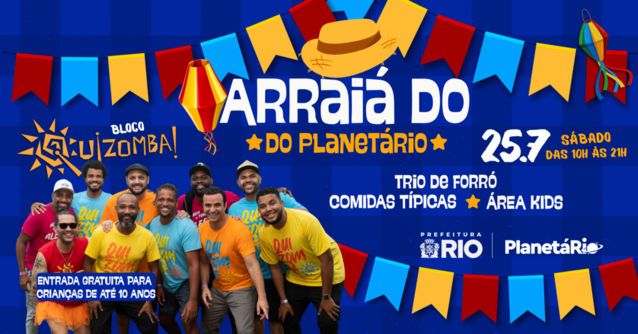 Arraiá do Planetário do Rio 2026 (foto do evento)