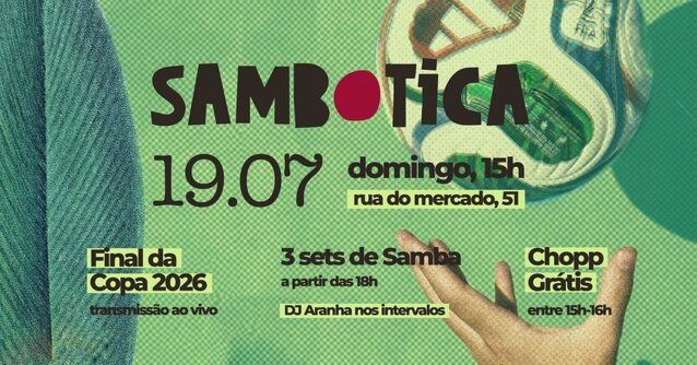 Sambotica no beco - final da copa!!! (foto do evento)