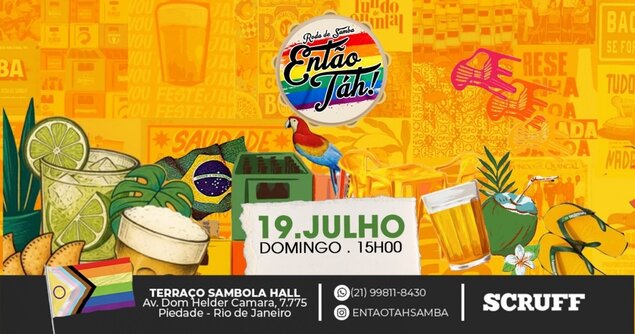 ENTÃO TAH! - A RODA DE SAMBA LGBTQIAPN+ da ZONA NORTE (foto do evento)
