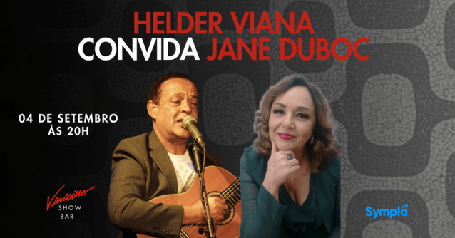 Helder Viana convida Jane Duboc (foto do evento)