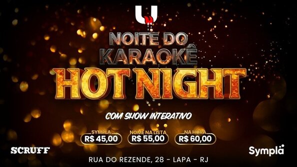 Hotnigt 2.0 c/ karaokê (foto do evento)