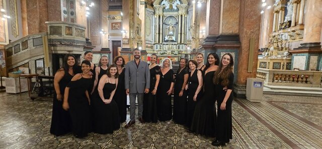O Jazz, o Sacro e o Lírico nas Vozes Femininas (foto do evento)
