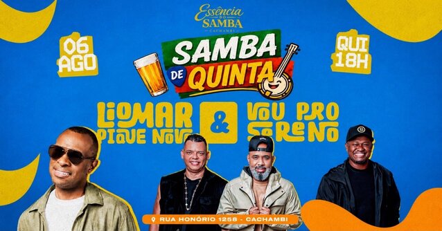 Samba de Quinta - (Liomar do Pique Novo e Vou Pro Sereno) (foto do evento)