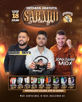 Sábado Sertanejo - 18/07/26 (foto do evento)