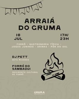 Arraiá do gruma (foto do evento)