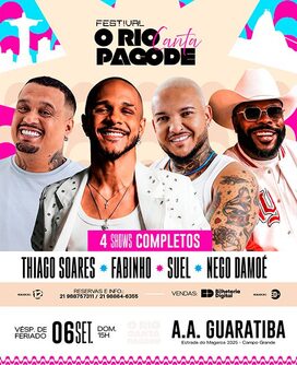 O rio canta pagode (foto do evento)