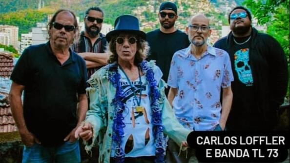 Carlos Loffler e banda TL7-3. (foto do evento)