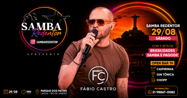 Samba redentor @ fabio castro (foto do evento)