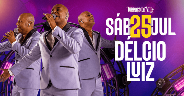 Délcio luiz no terraço da vila (foto do evento)