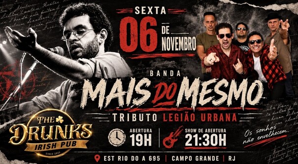 Mais Do Mesmo - Tributo Legião Urbana (foto do evento)