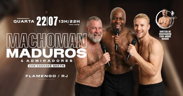 Machoman maduros & admiradores (foto do evento)