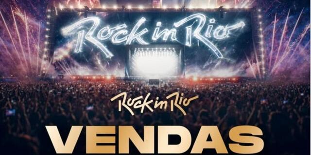 Ingresso Rock in Rio (foto do evento)