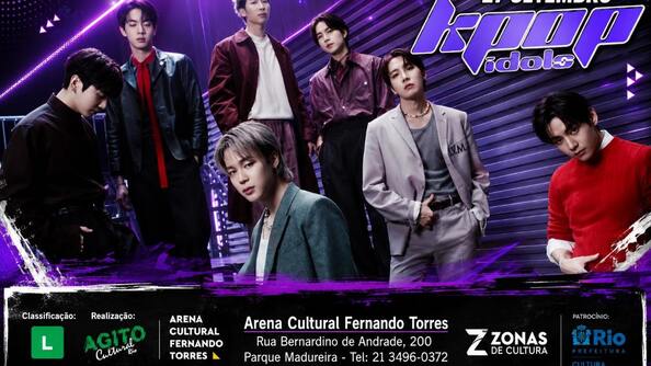 Kpop idols (foto do evento)